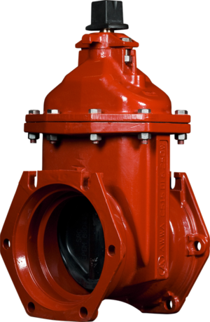 2"-12" Resilient Wedge NRS Gate Valves with Mechanical Joint Ends