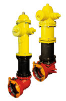 American-Darling® and Waterous Pacer® Hydrants with ALPHA™ Bases