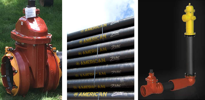 AMERICAN Cast Iron Pipe Company, ACE19, ALPHA, AMERICAN Zinc, Earthquake Joint System
