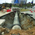 AMERICAN Ductile Iron Pipe is providing almost 12,000 feet of 60-inch and more than 13,000 feet of 36-inch pipe for Metro Water Services’ Low Transmission Water Main project.